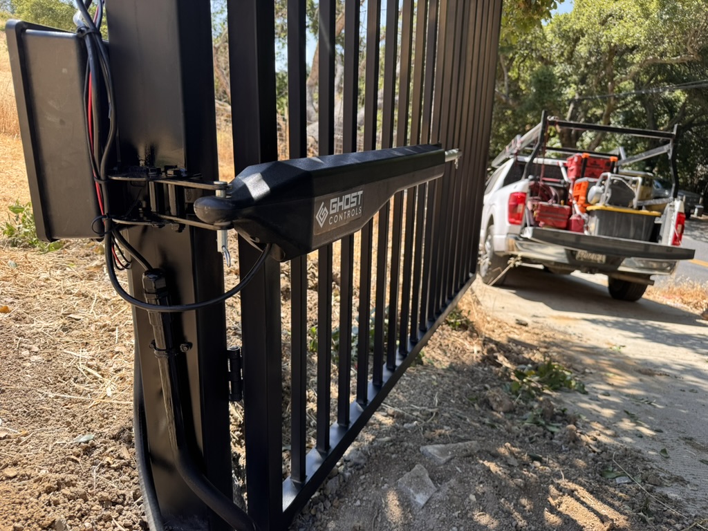 Automatic gate installed by GXP Automatic Gate Systems